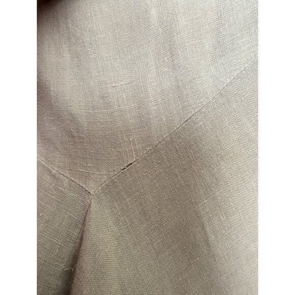 Johnny Was Beige Maxi Skirt w/ Belt & Side Pocket Womens Size 6 100% Linen - Picture 7 of 7